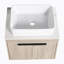 Ensemble de meuble-lavabo moderne 24 "avec lavabo en céramique 24"