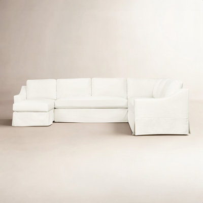 Cranbrook Slipcovered U-Sectional