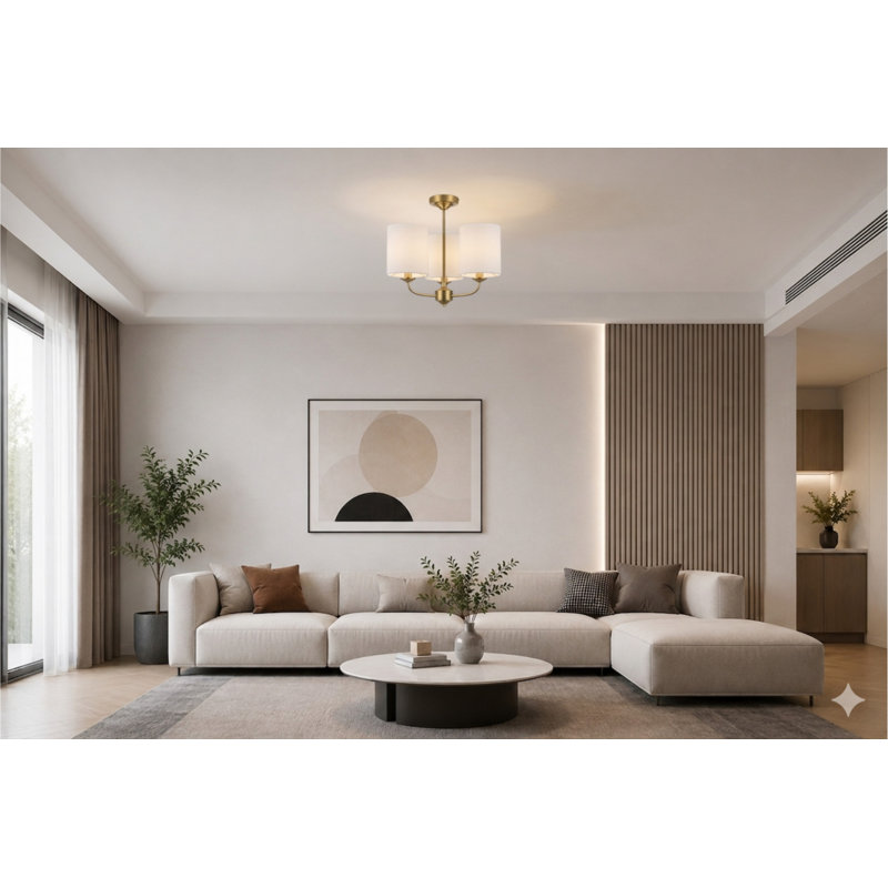 Polyester Flush Mount