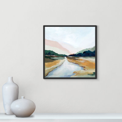 Hope Creek - Square Version Print by Isabelle Z