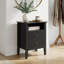 Ensemble de 2 tables de chevet 2 tiroirs, table de bout moderne avec rangement-245245098