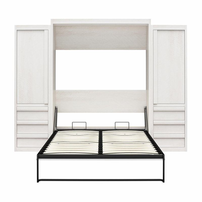 Wexford Murphy Storage Bed with Armoire Cabinets