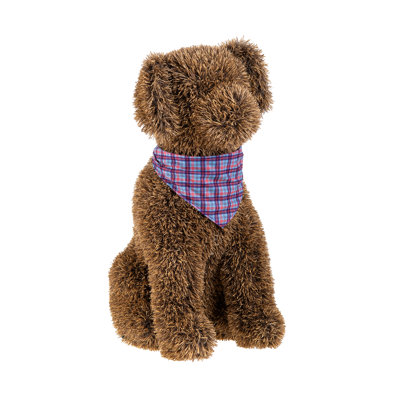 Turf Topiary 19" Sitting Dog Brown