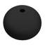 Lavabo vasque rond à surface solide noir mat Veyra-117625962