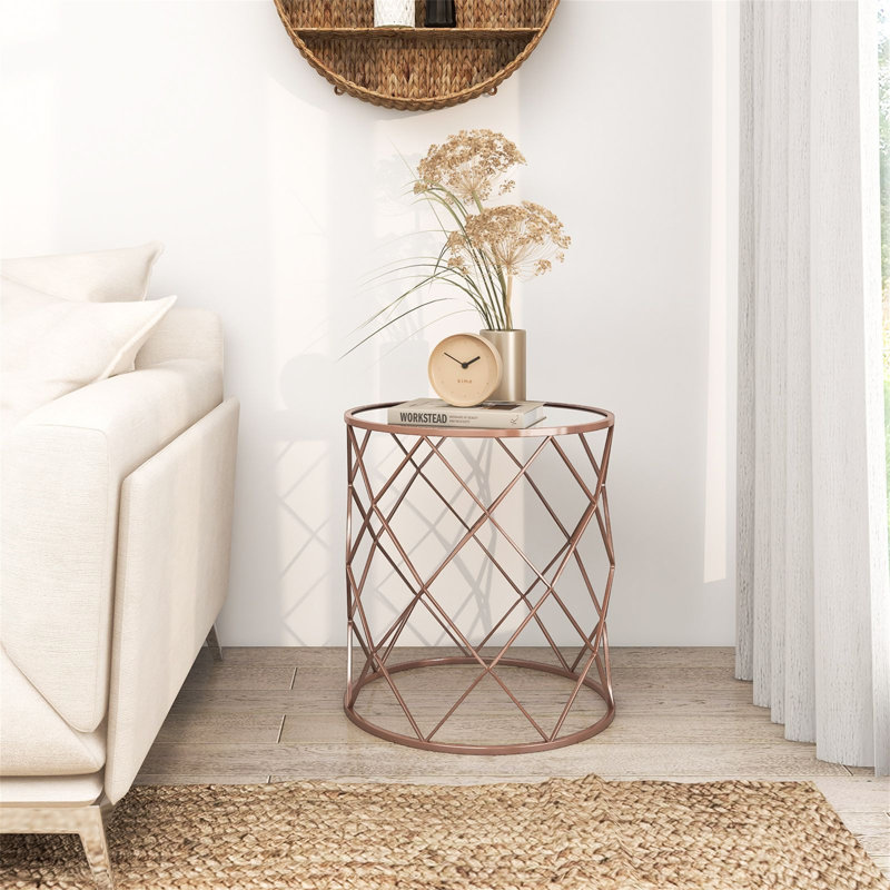 Glass Top Nesting Tables