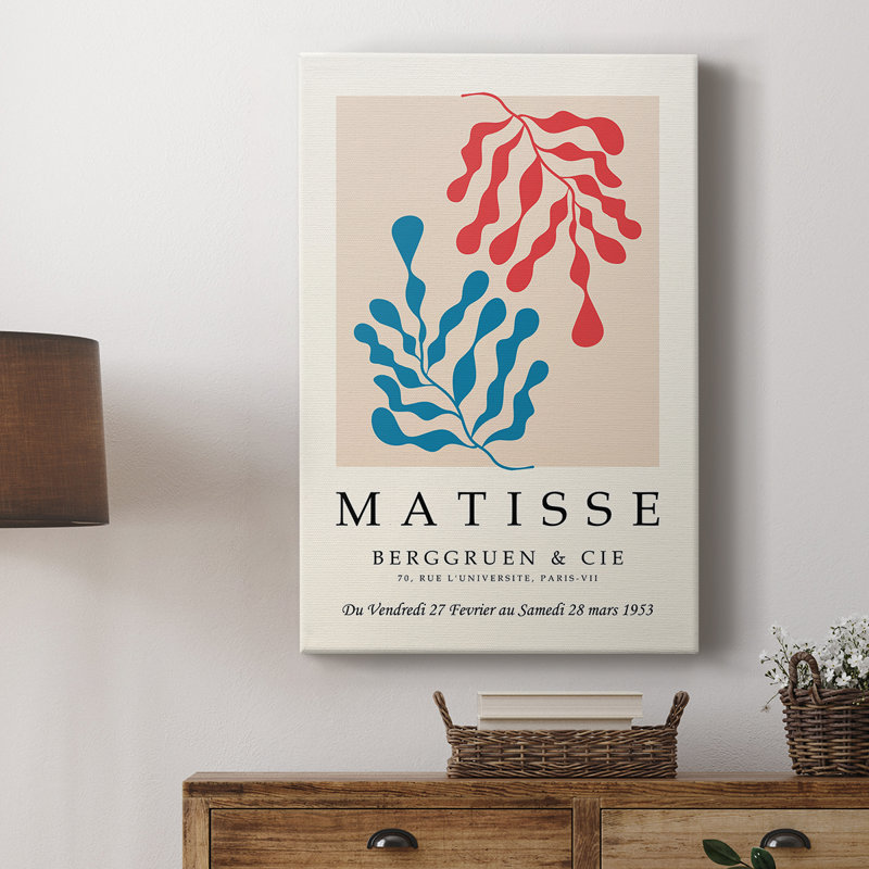 Matisse CEC XXVI, reproduction d'art encadrée Cavas, H 48 po x l 32 po
