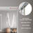 80"H Aluminum Frame 1 Lite Tempered Mirrored Sliding Closet Doors with Installation Hardware Kit-89056436