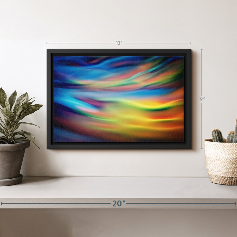 Magic Glares Canvas Print, 9" H x 13" W