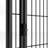 32'' H Panel Iron Exercise Pen With Door