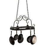 Elana Handcrafted Hanging Pot Rack