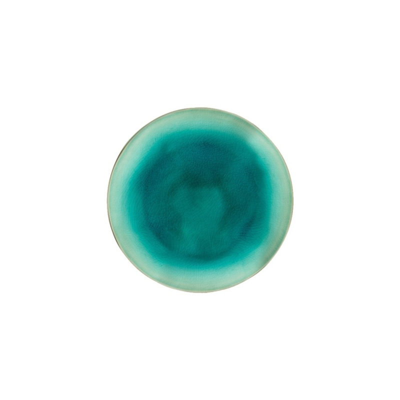 Riviera Stoneware Salad/Dessert Plate, Azur
