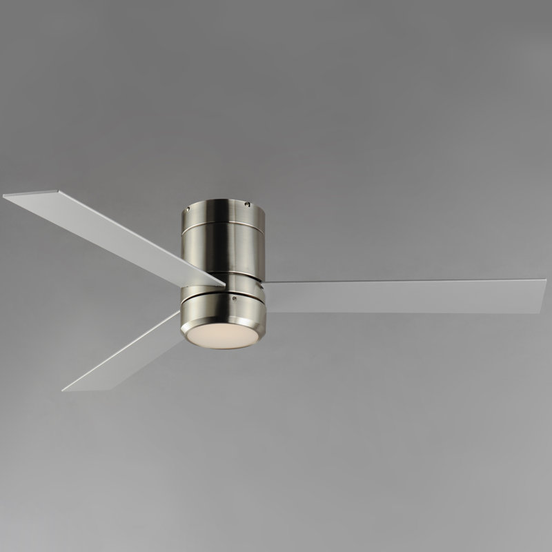 Ventilateur de plafond Tavi, Nickel satiné