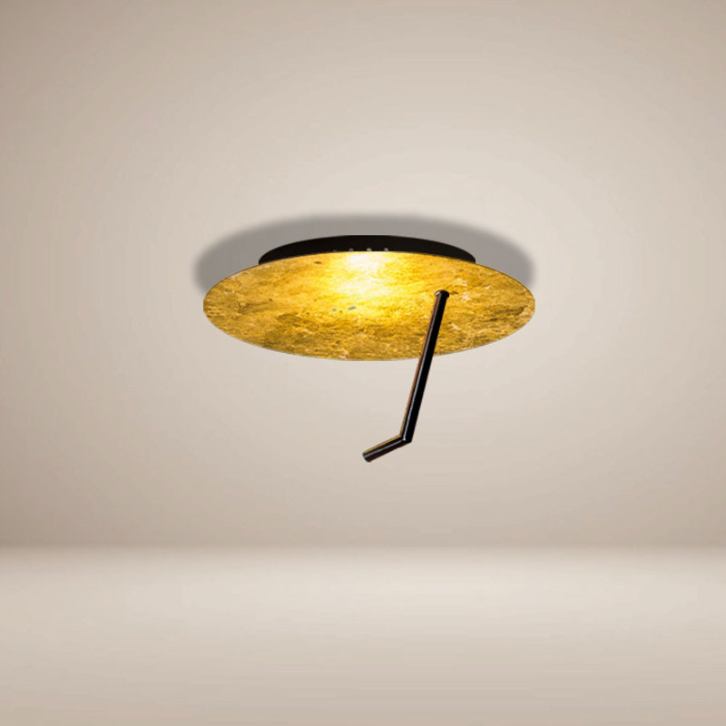 Hook LED wall lamp, White, 25cm H x 35cm W x 40cm D