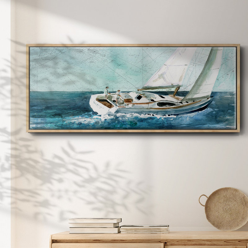 Voile côtière - toile encadrée