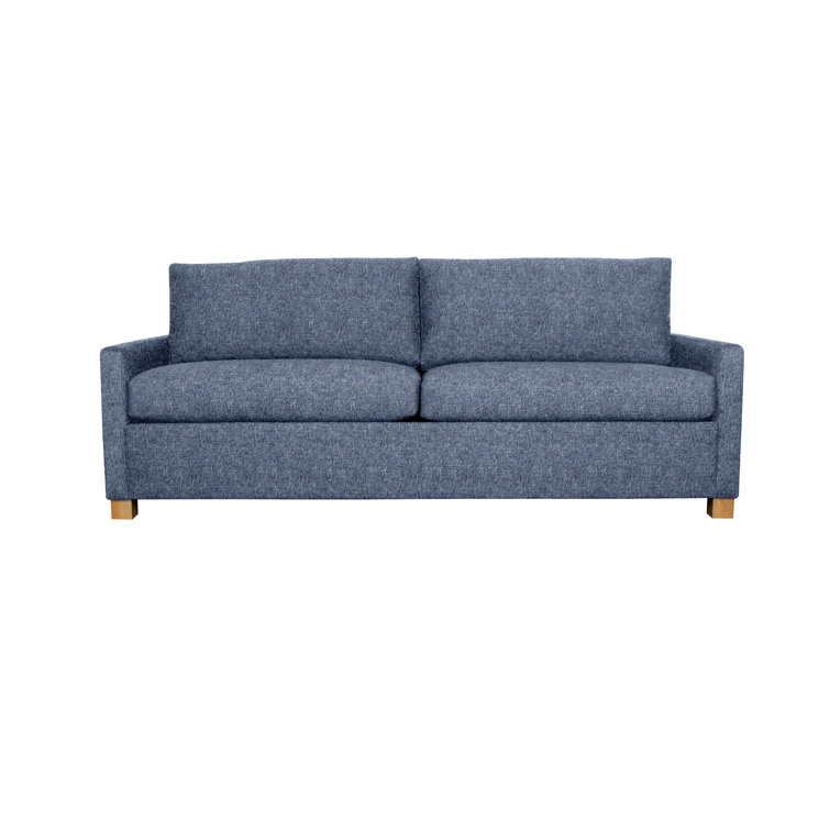 Louisa 87" Square Arm Sofa Bed with Reversible Cushions with USB