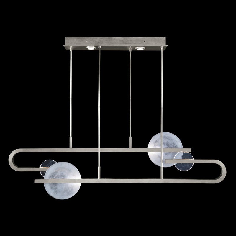 Selene 6 - Light LED Pendant, Silver