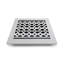 Floor Vent Cover Register with Damper Top Faceplate Outer Size-73613326-110508199