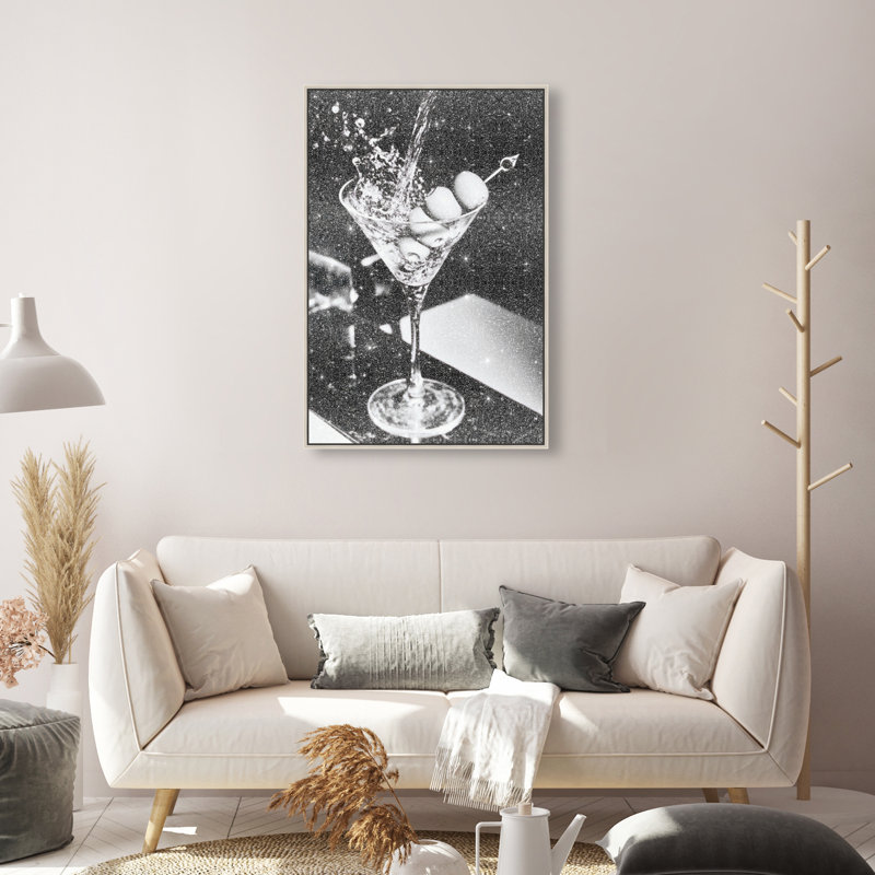 Chill Time III Print by Oliver Gal, 55"H x 37"W, Silver Floater Frame