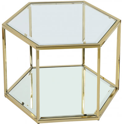 Dickerson Glass Top Single Coffee Table