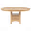 Table de salle à manger ovale 60 "