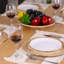 Natural Woven Placemats Set of 4: Boho Round & Rectangle Table Decor