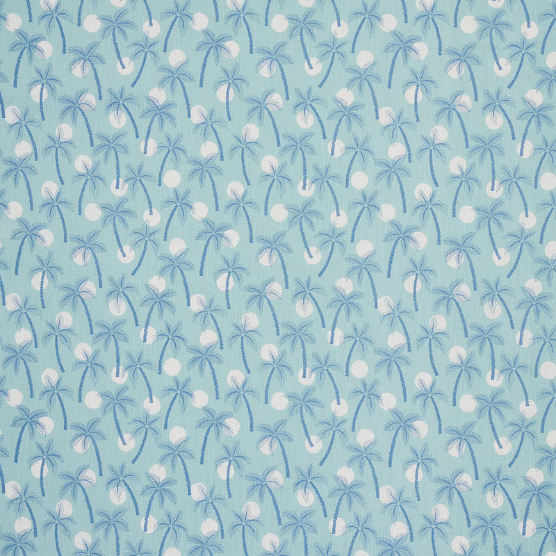 Tissu Isola Clarabella Palm, PIscine