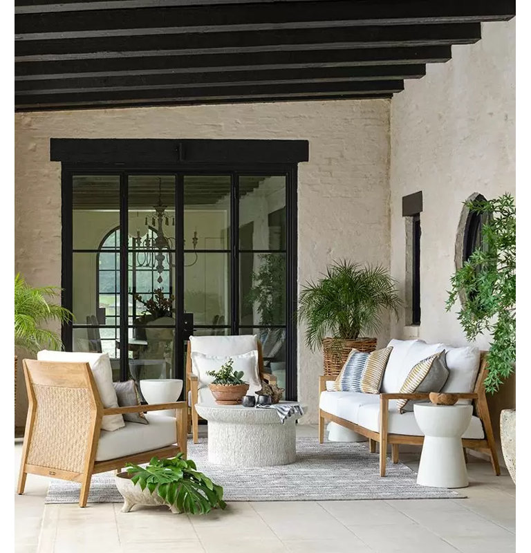Savannah Patio Chair with Cushions