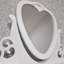 Brenda Dressing Table with Mirror-1244805090