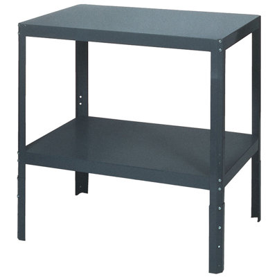 24'' W Metal Top Height-Adjustable Workbench