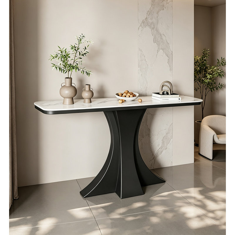 Console d'appoint Minimalist Luxury, 31.5" H x 39.4" W x 11.8" D