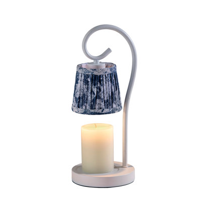 Lampe chauffe-bougie Perry avec minuterie - Chauffe-cire à intensité variable, 3 modes d'éclairage et arrêt automatique