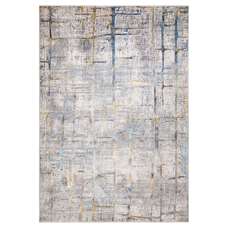 Bleu gris Alfred, Rectangulaire 2 pi x 3 pi