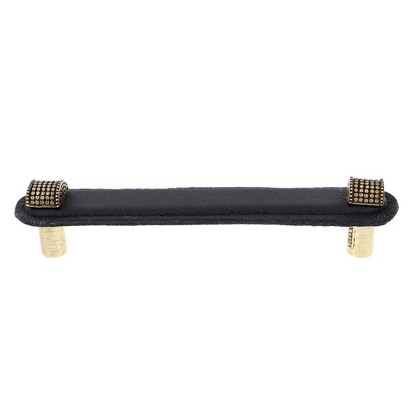 Tiziano 5" Center to Center Bar Pull, 5", Antique Brass