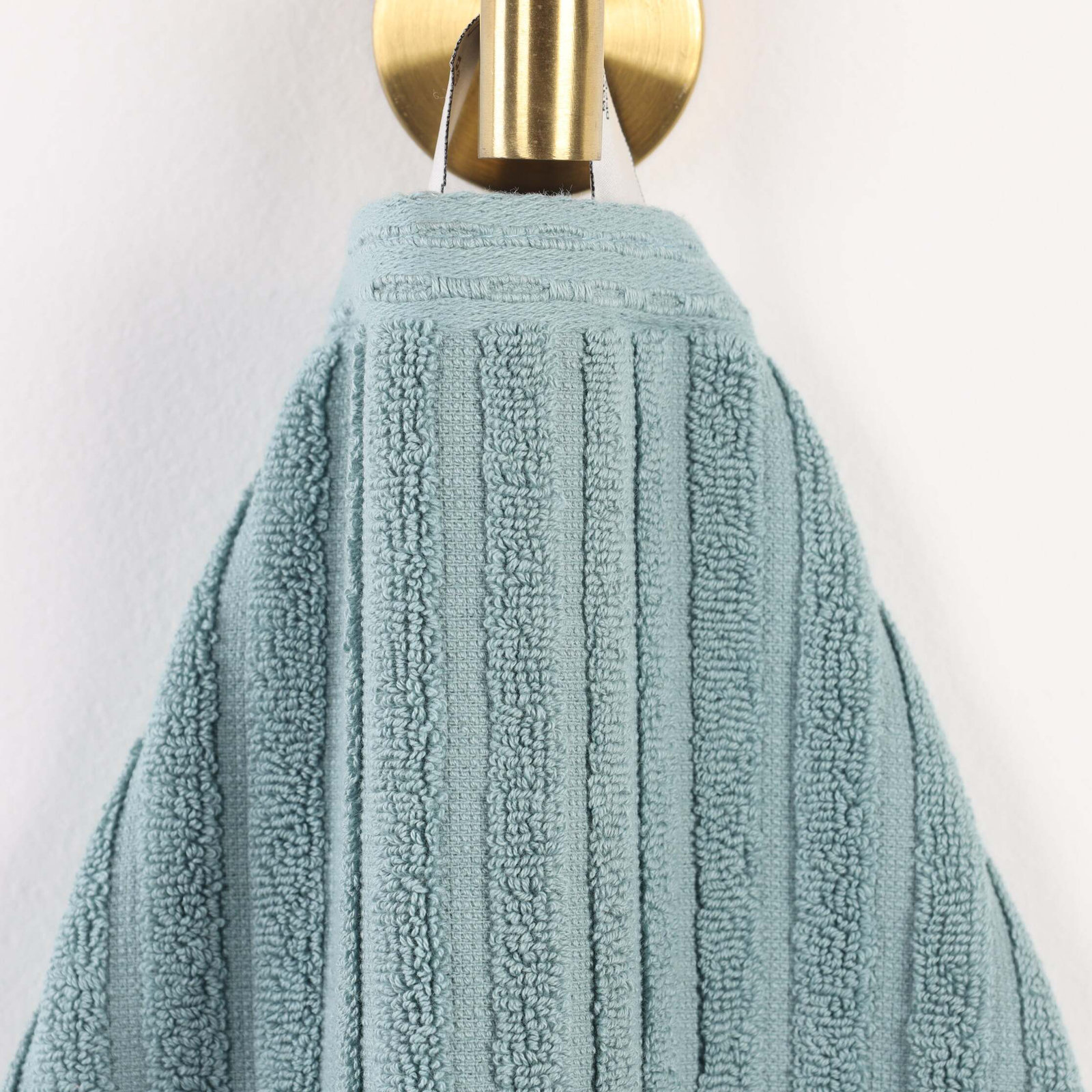 Ruvins 12 Piece 100% Cotton Towel Set, Basil