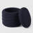 Bayville 16" Tall Sherpa Round Ottoman With Storage-2130579338