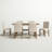 Averie 6 - Person Extendable Pine Solid Wood Solid Wood Top Trestle Dining Set