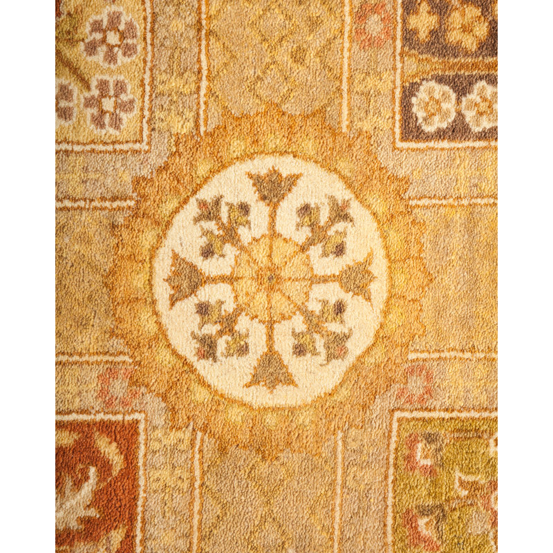 Classic One-of-a-Kind 3' 2" X 12' 6" Hand Knotted Area Rug