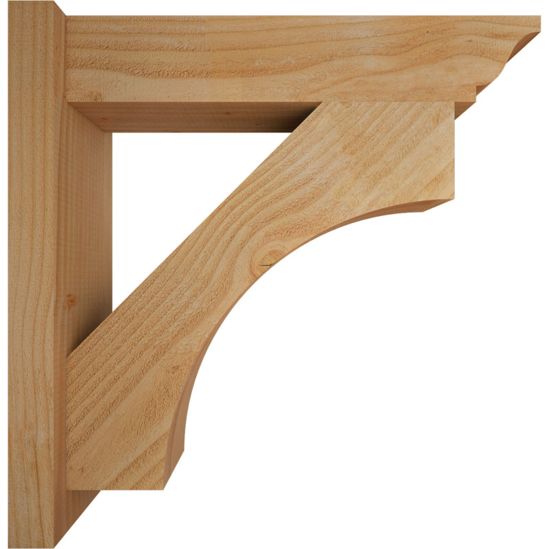 Persienne en bois Westlake, Sapin Douglas de 6 po (sciage brut), P 24 po x H 24 po