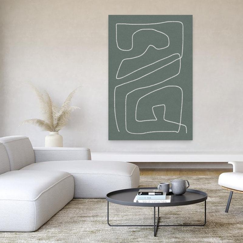 Art contemporain contemporain abstrait, H 60 po x l 40 po