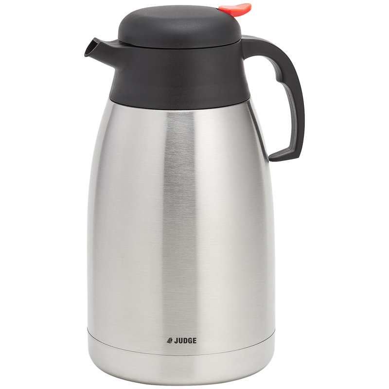 Judge Coffee, Double Walled Jug, 14cm H x 14cm W x 28cm L, 2 Litres
