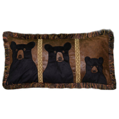 Three Black Bears 14x26