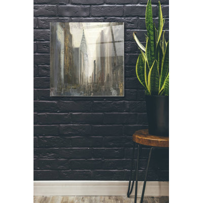 'Urban Movement' by Myles Sullivan, Acrylic Glass Wall Art, 24"x24"