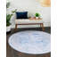 Tapis transitionnel de couleur bleu-gris-1021911803