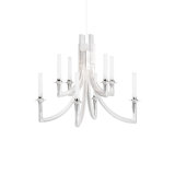 Khan 8 - Light LED Chandelier