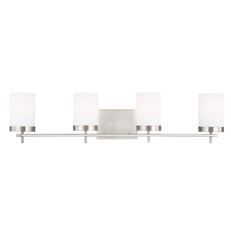 Lumière de meuble-lavabo à intensité variable, Nickel brossé, Non, 4
