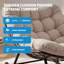 Chaise berçante surdimensionnée avec coussin Papasan-1270637929