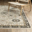 Tapis Xadyn traditionnel à bordure et franges, à poils denses-87599309-87599318