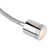 Protentis 2 - Light Dimmable Cream/Silver Wallchiere