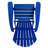 Rustic Adirondack Chair With Foldable Design-532727056