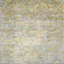 Gray Gold Traditional Silk Rug - 9' x 12'9"